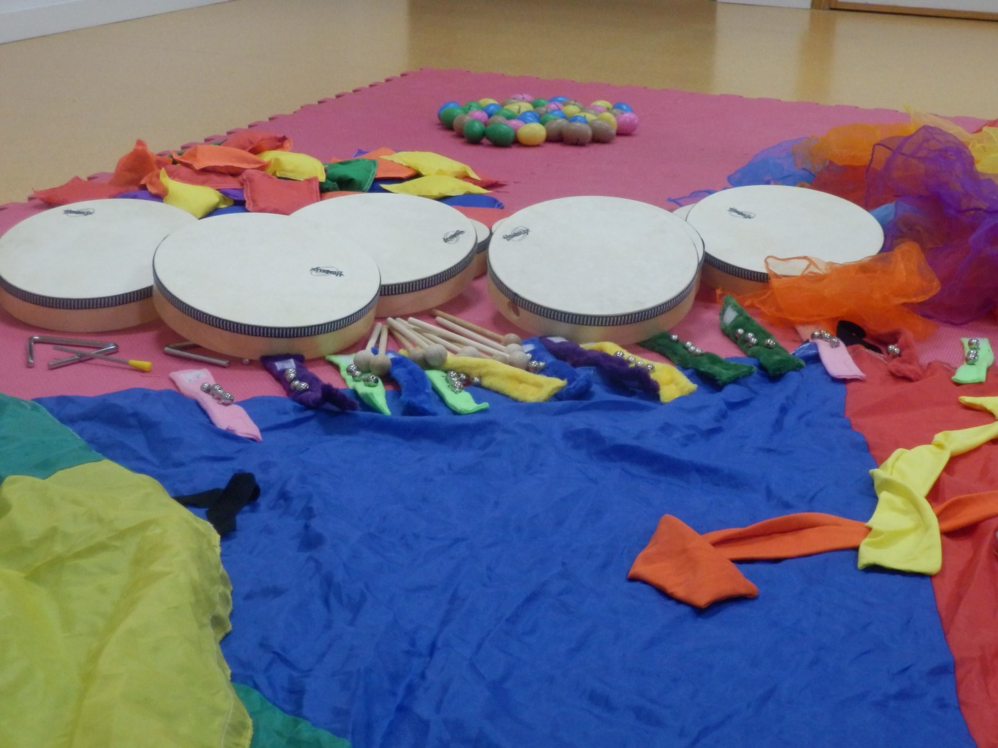 Materiales recomendados para una Estimulación Musical Temprana en casa